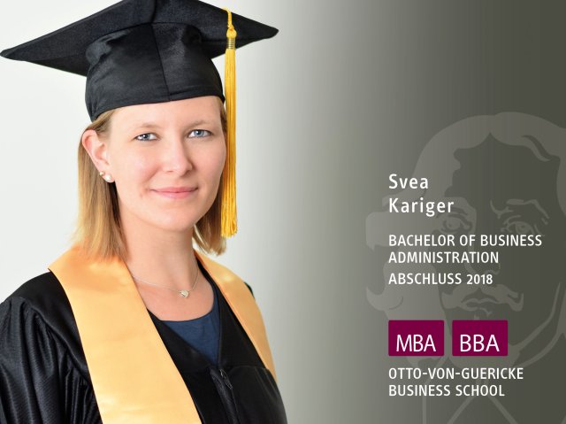 Svea Kariger (BBA-Abschluss 2018)